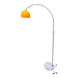 Orange round floor lamp