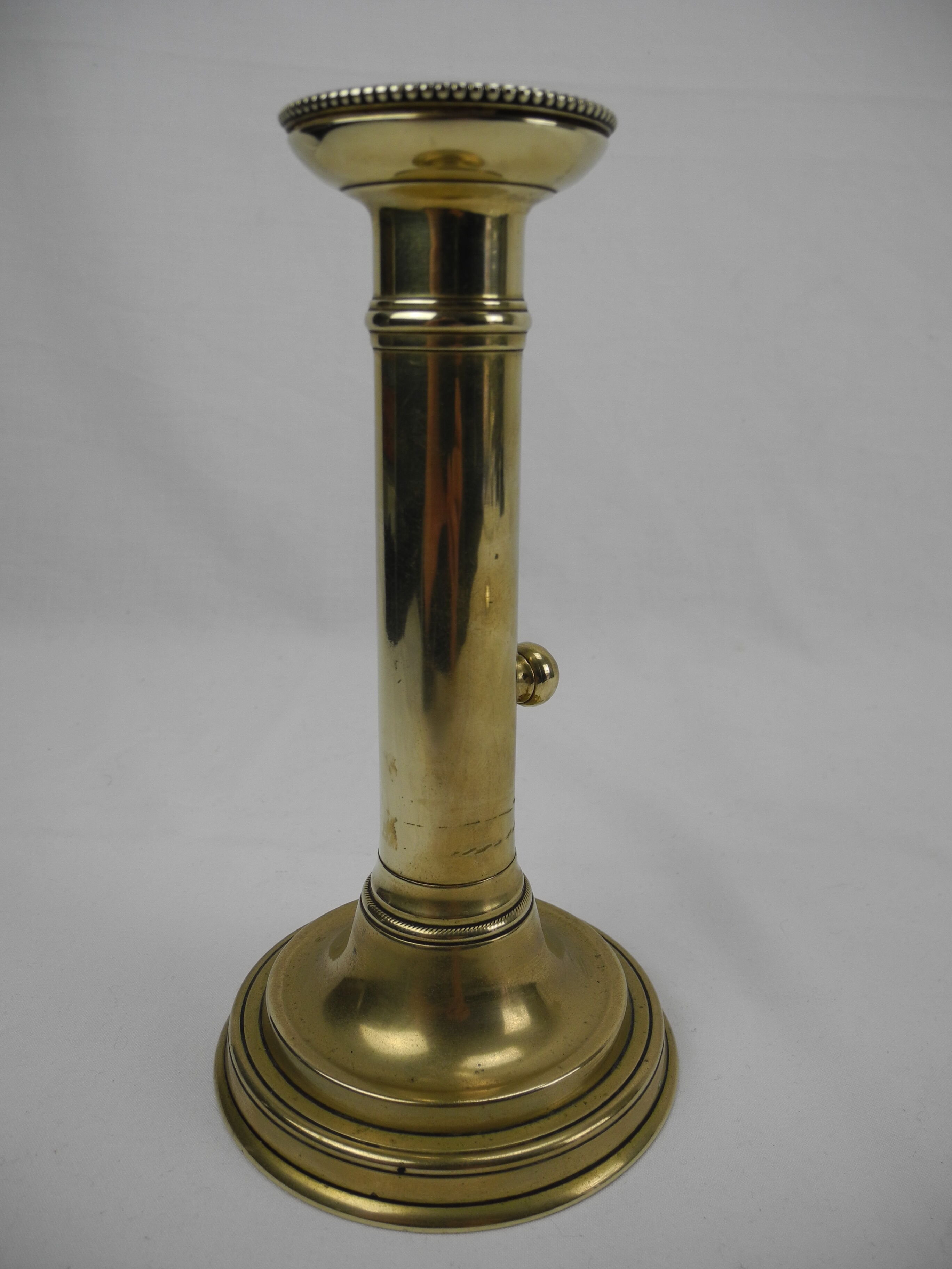 Old candlestick brass candle holder vintage decoration