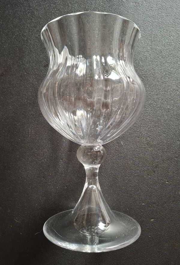 Coupe signée en cristal de Daum