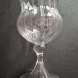 Crystal coupe signed by Daum