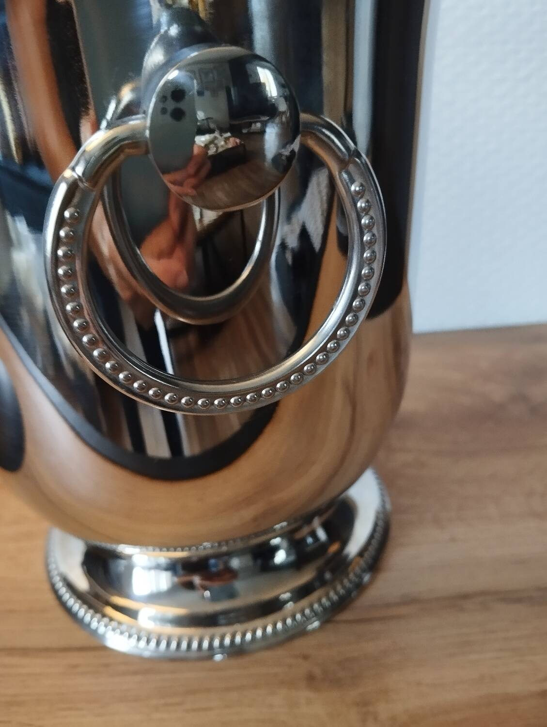 Guy Degrenne stainless steel champagne bucket 18.8