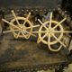 Paire d'appliques corde