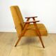 Classic vintage golden velvet armchair Jade - like Chierowski model - 2 pieces available