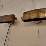 Pair wall lamps