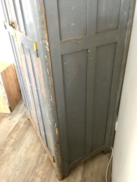 Old wooden cabinet 2 doors