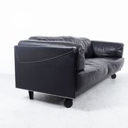 Twice 2.5-Seater Leather Sofa by Pierluigi Cerri for Poltrona Frau, 1990s