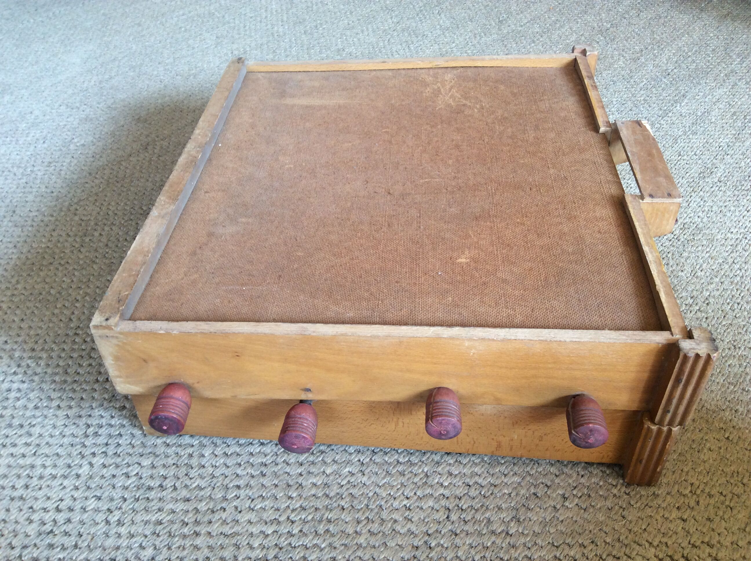 Folding table football