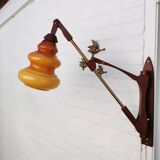 Danish design wall lamp, 70s