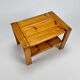 Maison Regain Pine stool or sidetable, 1970