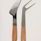 Mid-Century Sculpture Set 5009, Knife and Fork by Amboss Austria, 1960s