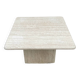 Table basse en travertin, années 70
