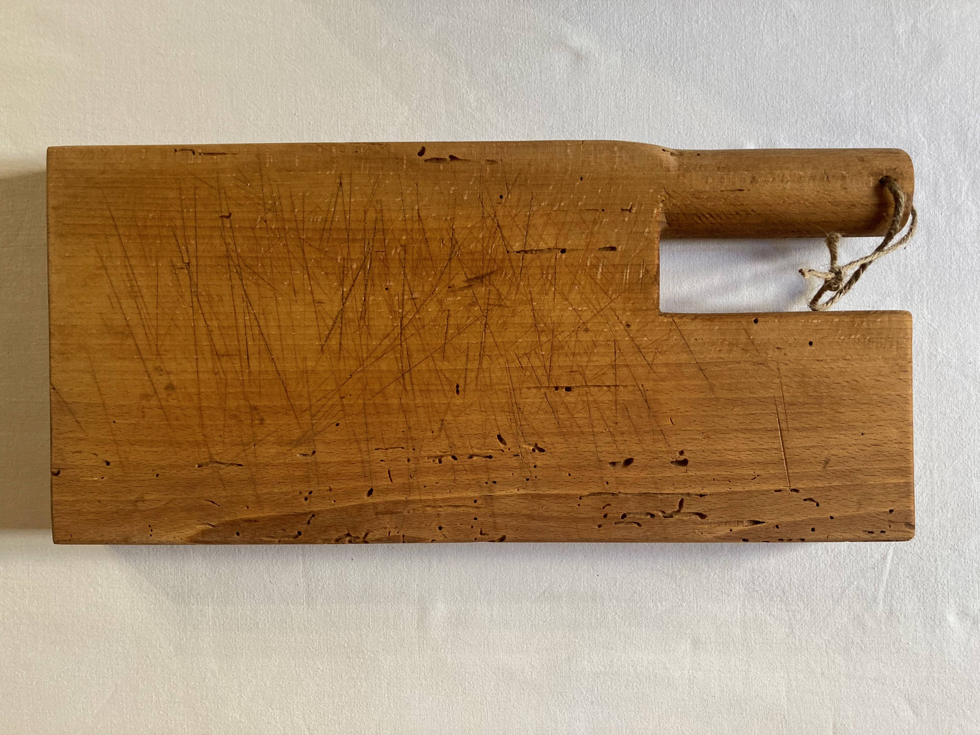 Old wooden cutting boards