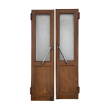 Pair of bistro doors