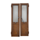 Pair of bistro doors