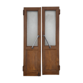 Pair of bistro doors
