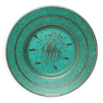 Plat Wilhelm Kage  Gustavsberg, Suède, 1944 Signé et daté