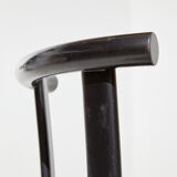 Postmodern style metal framed chair