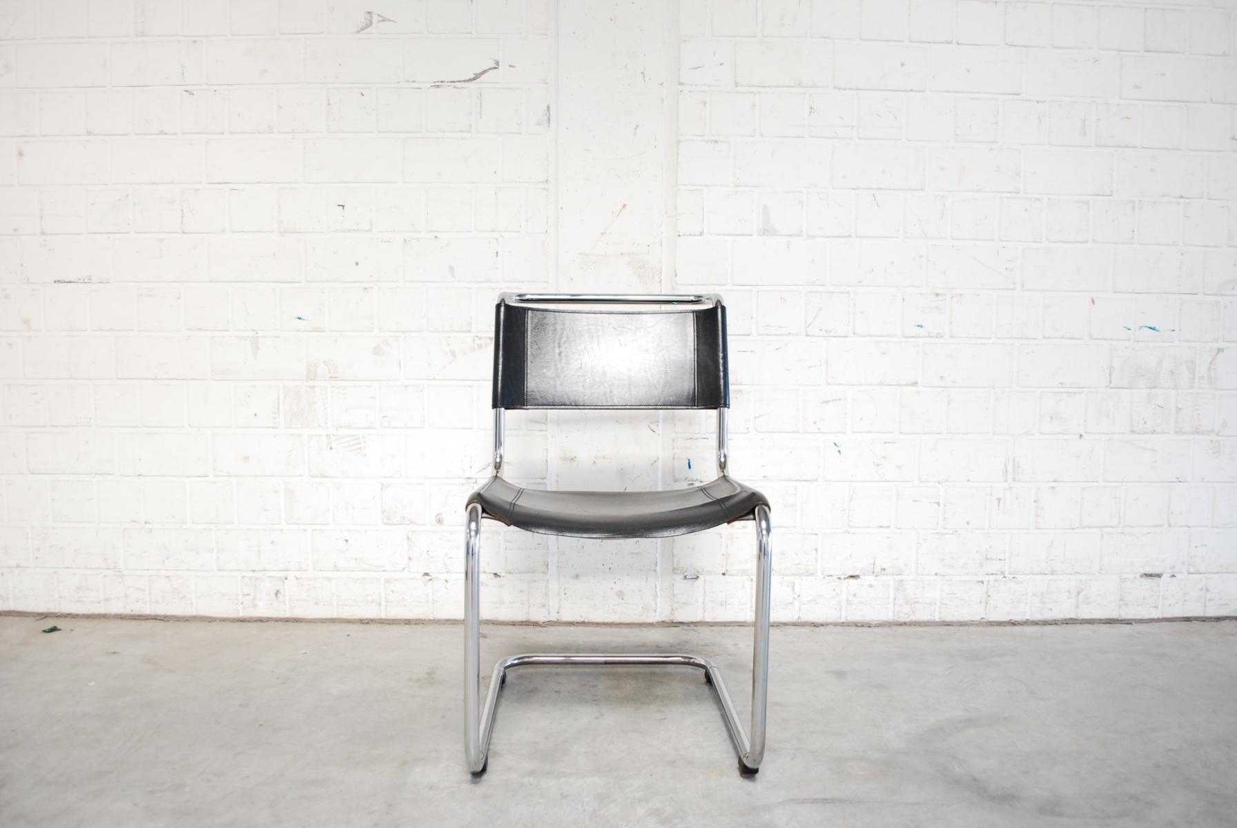 Vintage S33 Chairs by Mart Stam for Thonet