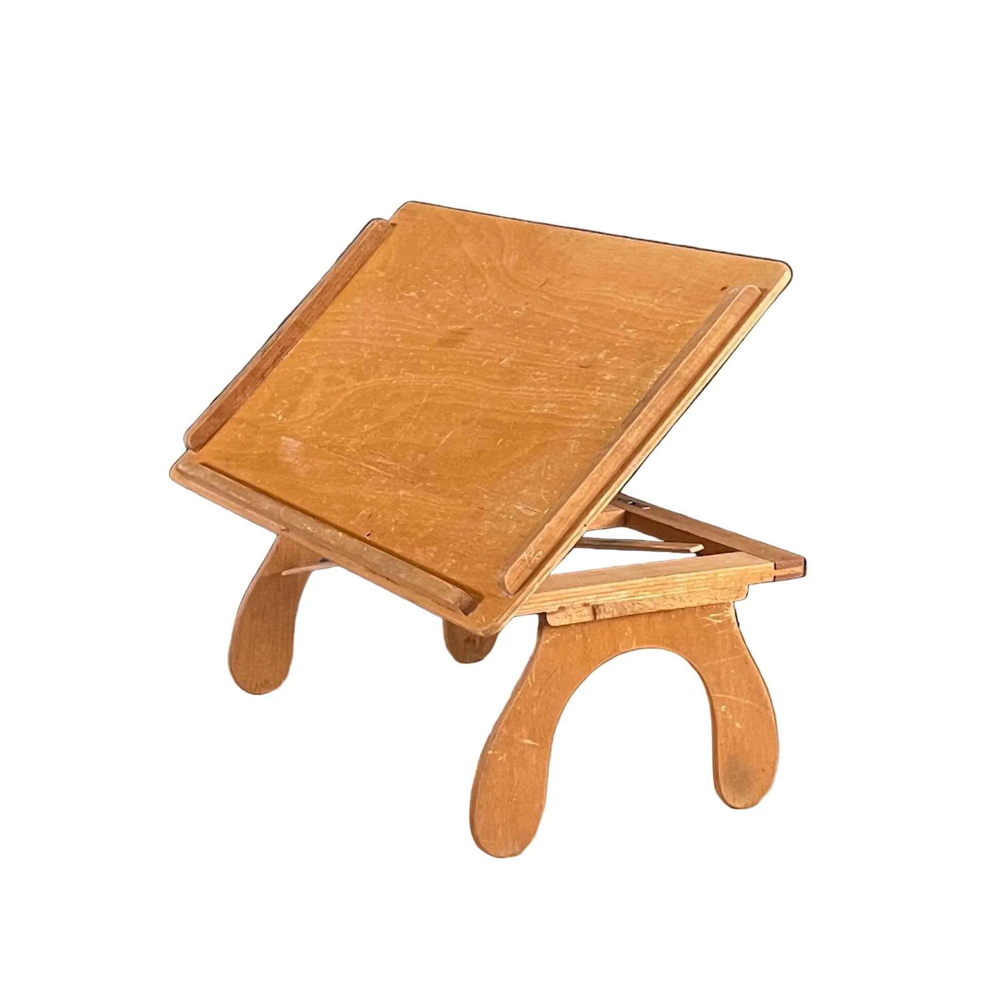 Plateau pupitre pliable en bois