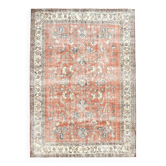 All-Over Floral Classic Red & Blue Turkish Rug, 260x366Cm