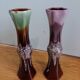 Vases soliflores flammés Vallauris
