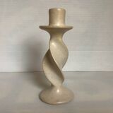 Soapstone candle holder