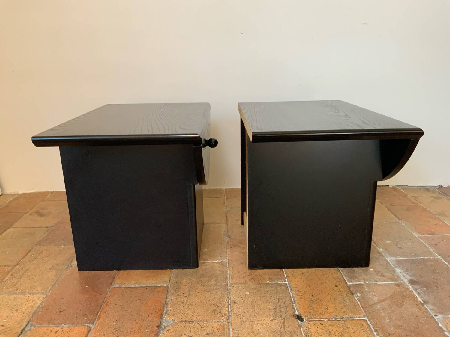 Vintage nightstands or bedside tables