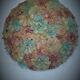 Glass ceiling in glass flowers. Murano 60/70 Barovier & Toso