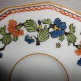 Set of 13 small porcelain snack plates from the 50s