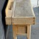 Old butcher's block