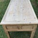 Pickled oak desk