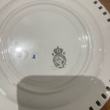 Lot 18 Dessert plates Luneville Réverbère