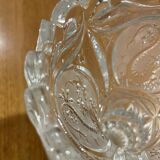 Hofbauer engraved crystal vase