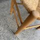 Pair of vintage brutalist chairs