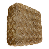 Large glass wall light Scandinavian design 1950.