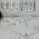 6 verres à vin en cristal véritable taillé main – Vintage