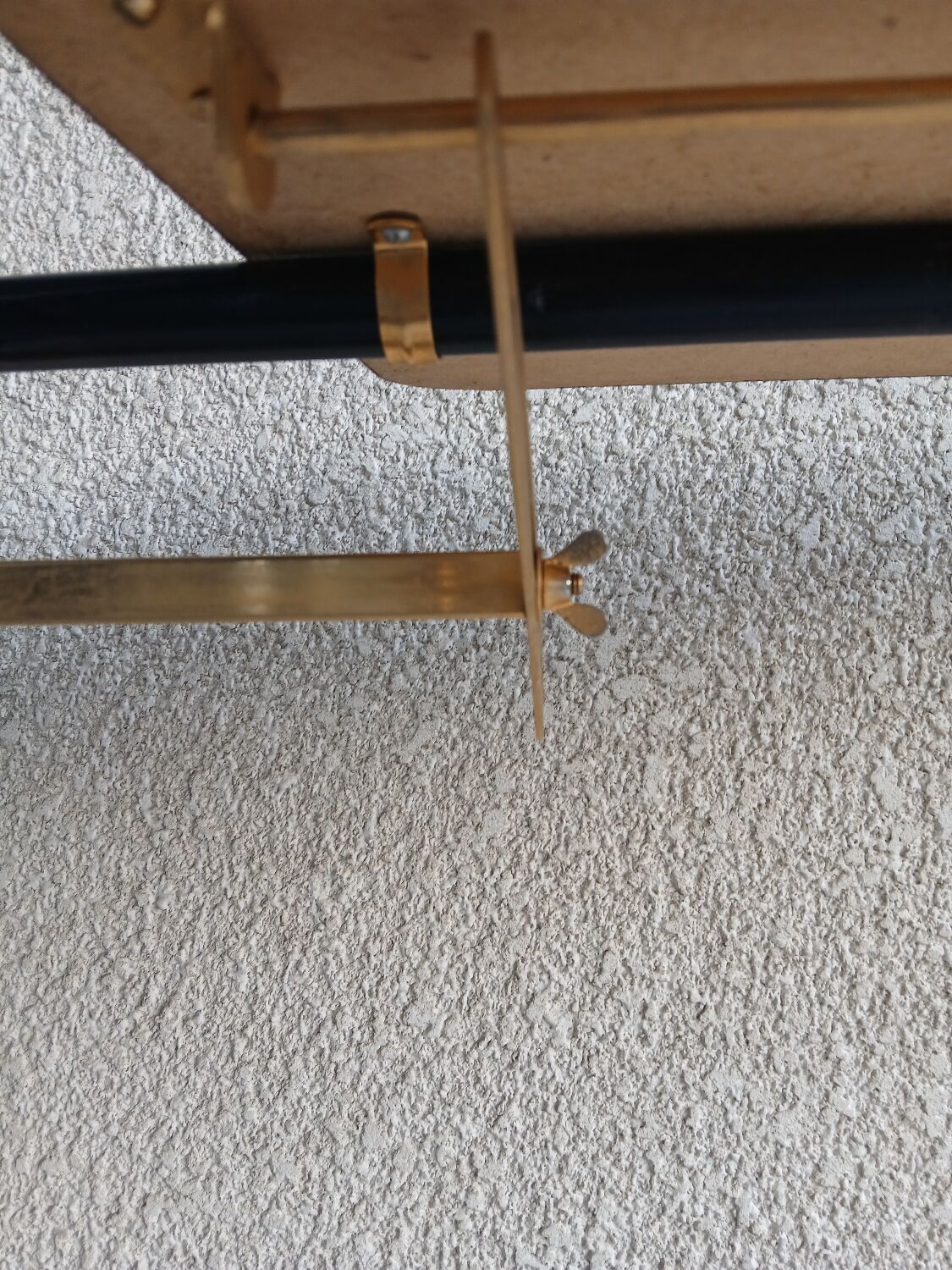 Adjustable rolling table in formica – Italian design by Damato – 1970s