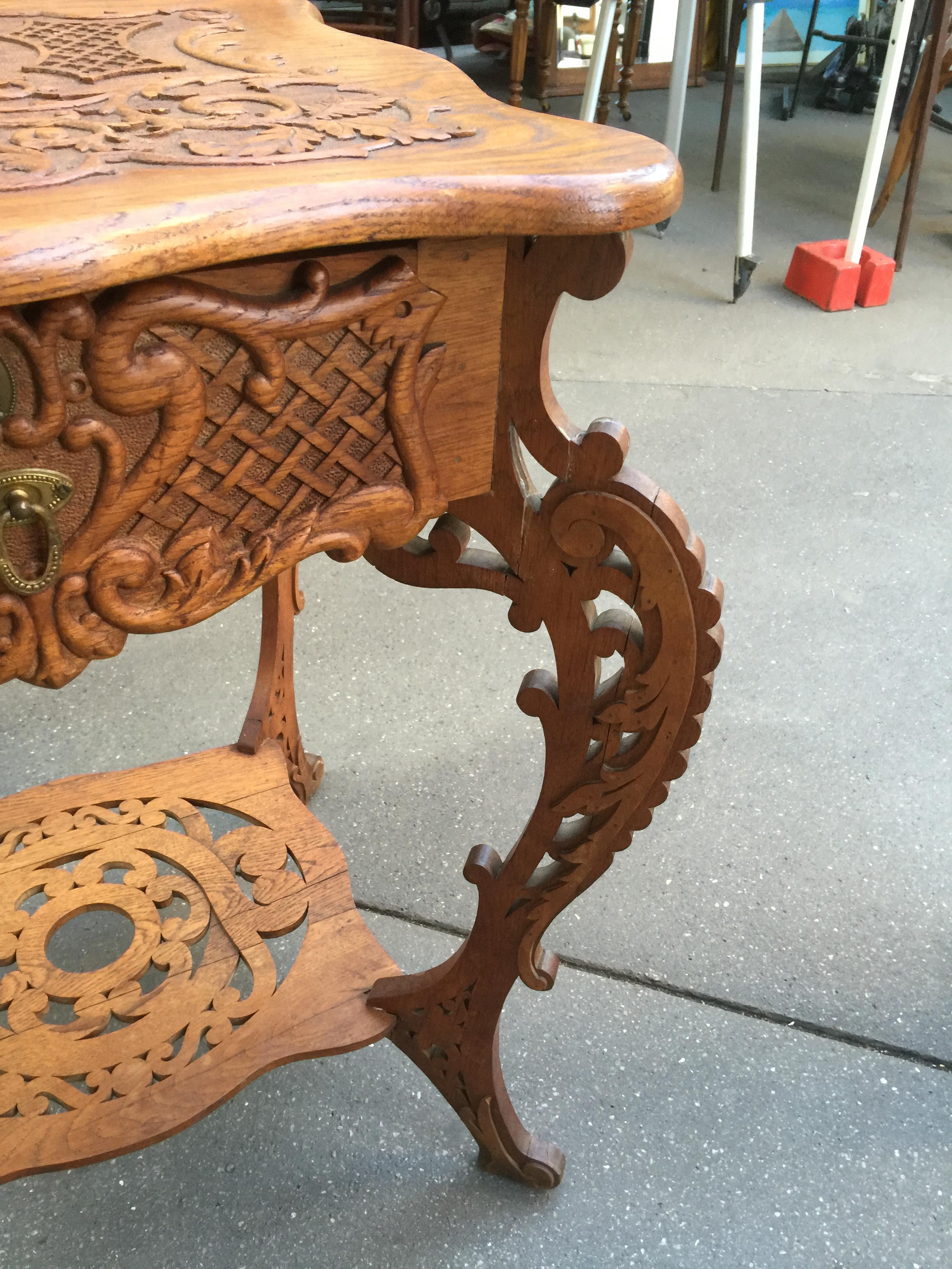 Exotic gueridon table