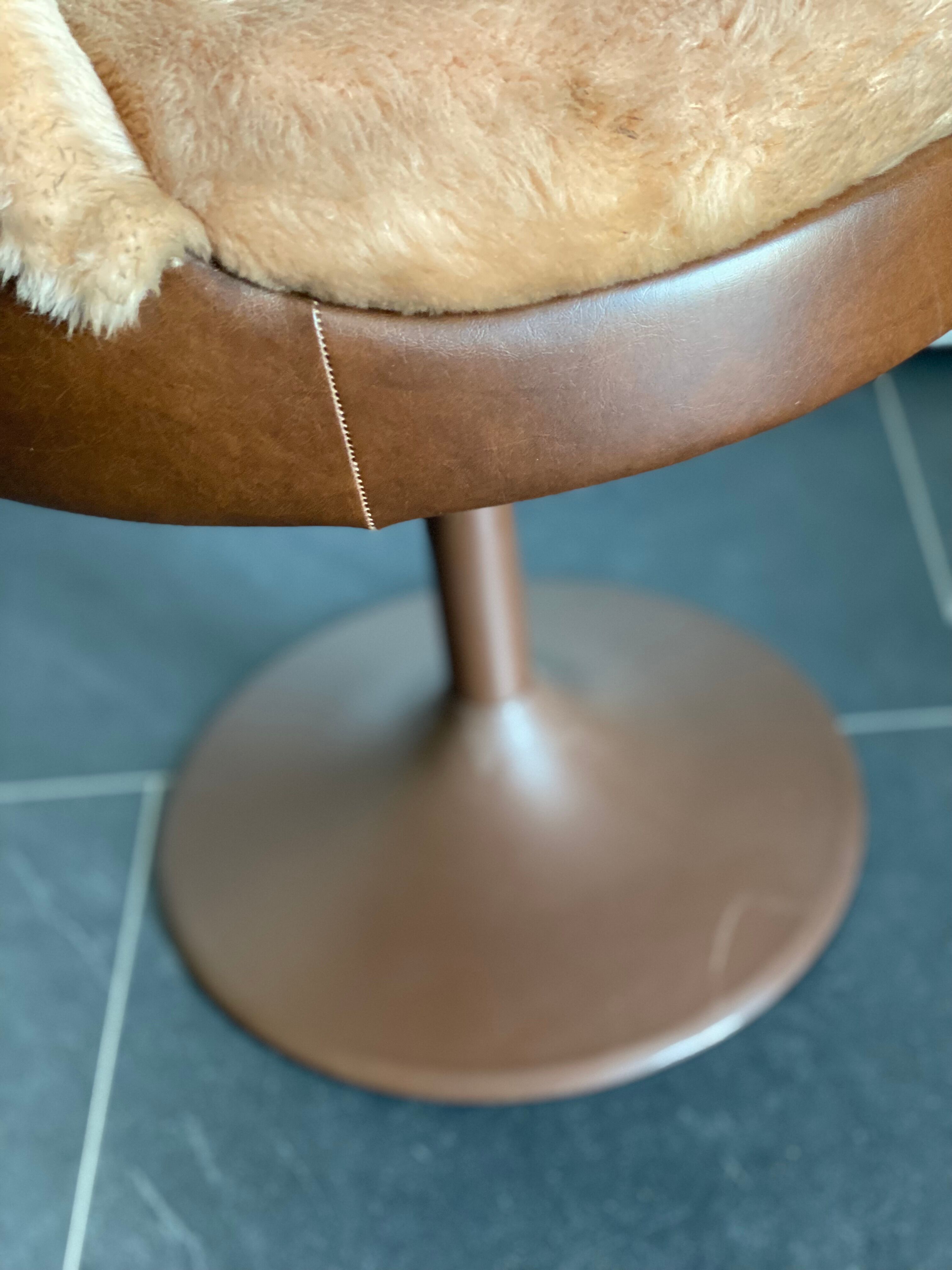 Vintage Space Age Swivel Chair