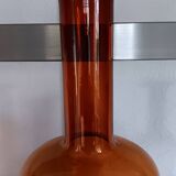 Gul vase by otto brauer - holmegaard kastrup - denmark