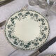 6 old flat plates made in france terre de fer choisy le roi