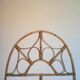 Pair of rattan headboards