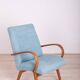 Ensemble de fauteuils vintage modèle 53 attribué à Jaroslav Smidek pour Ton