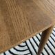 Table basse scandinave des années 80