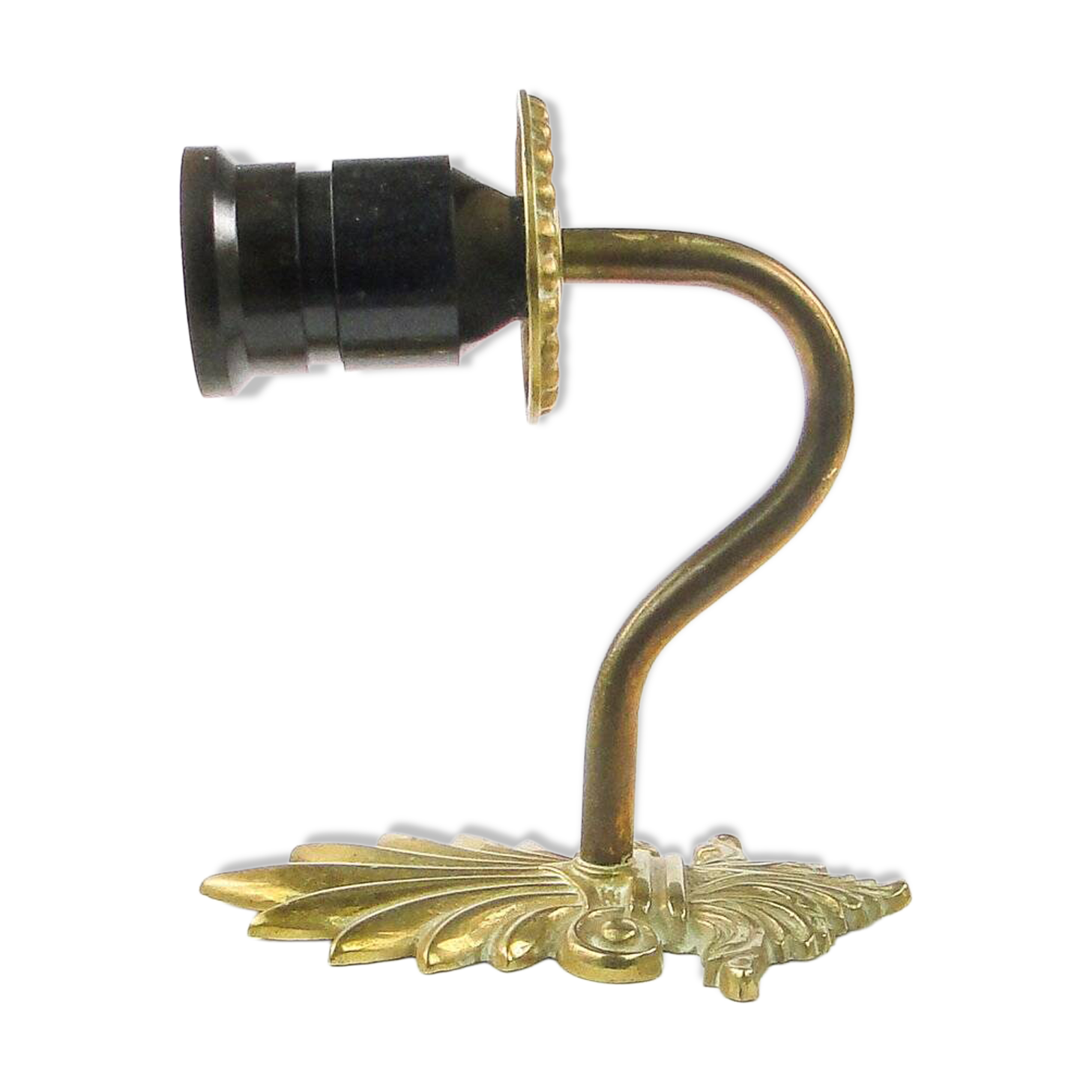 Rococo wall lamp, Sweden, 1970s