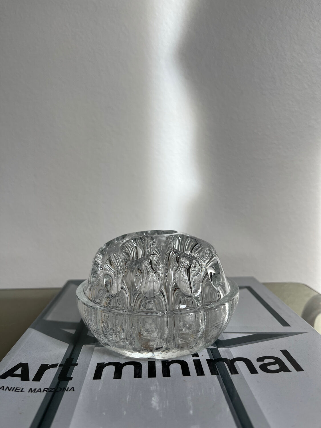 Vintage glass flower pick