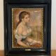 Tableau martelé Renoir « Jeune fille aux fleurs »