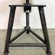 Black Industrial Workshop Swivel Stool, 1960s