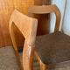 4 Chaises marrons