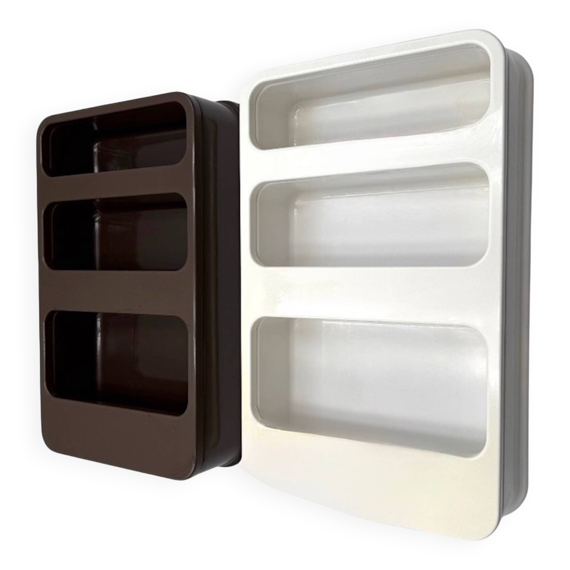 Étagères murales Plastra, design français des années 70